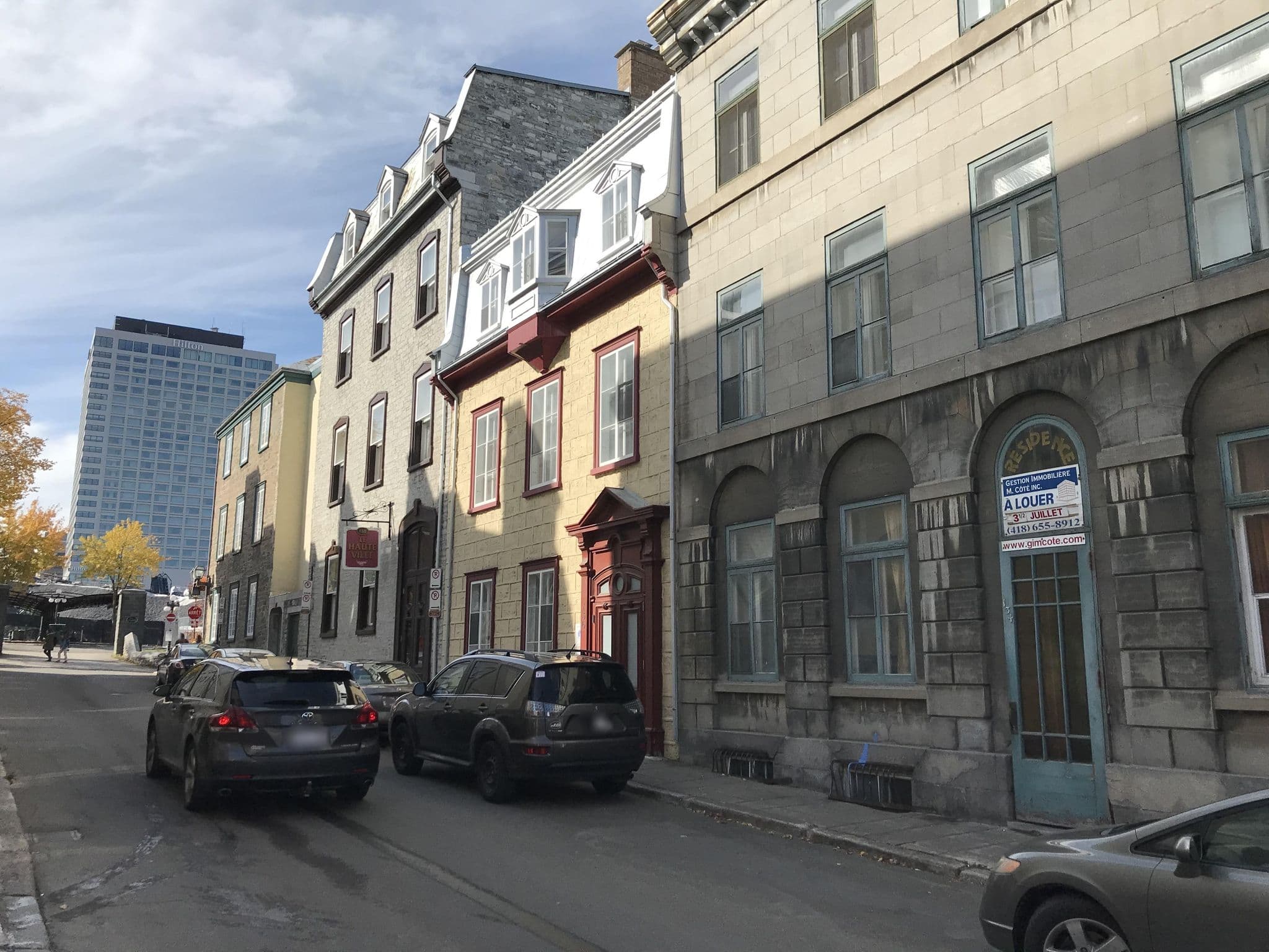 Street view near Le Haute Ville, Québec — © kristufer (CC BY-SA · Mapillary)