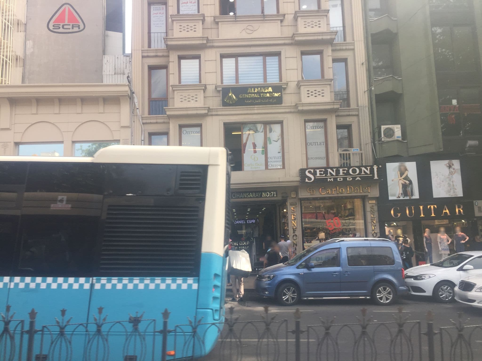 Street view near Marmaris Hotel, Istanbul — © sessiznotalar (CC BY-SA · Mapillary)