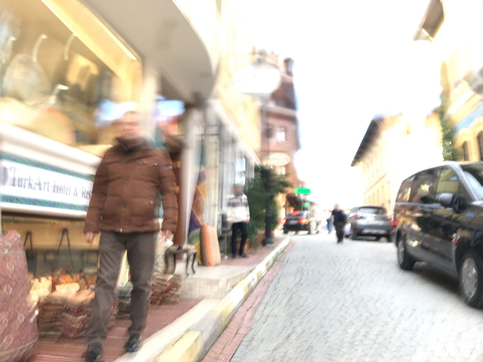 Street view near Turk Art Hotel, Sultanahmet — © asturksever (CC BY-SA · Mapillary)