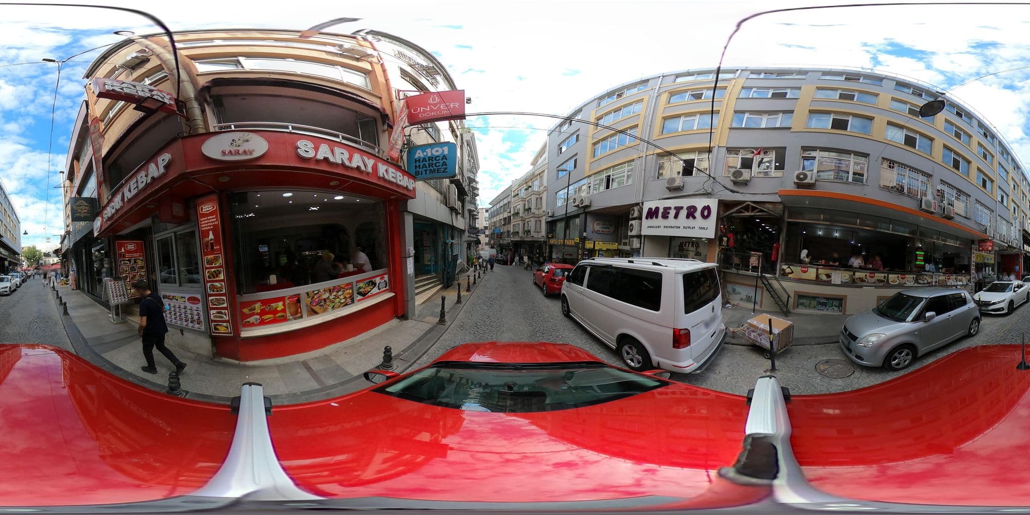 Street view near Endican Sultanahmet Hotel, Sultanahmet — © ademturkmen (CC BY-SA · Mapillary)