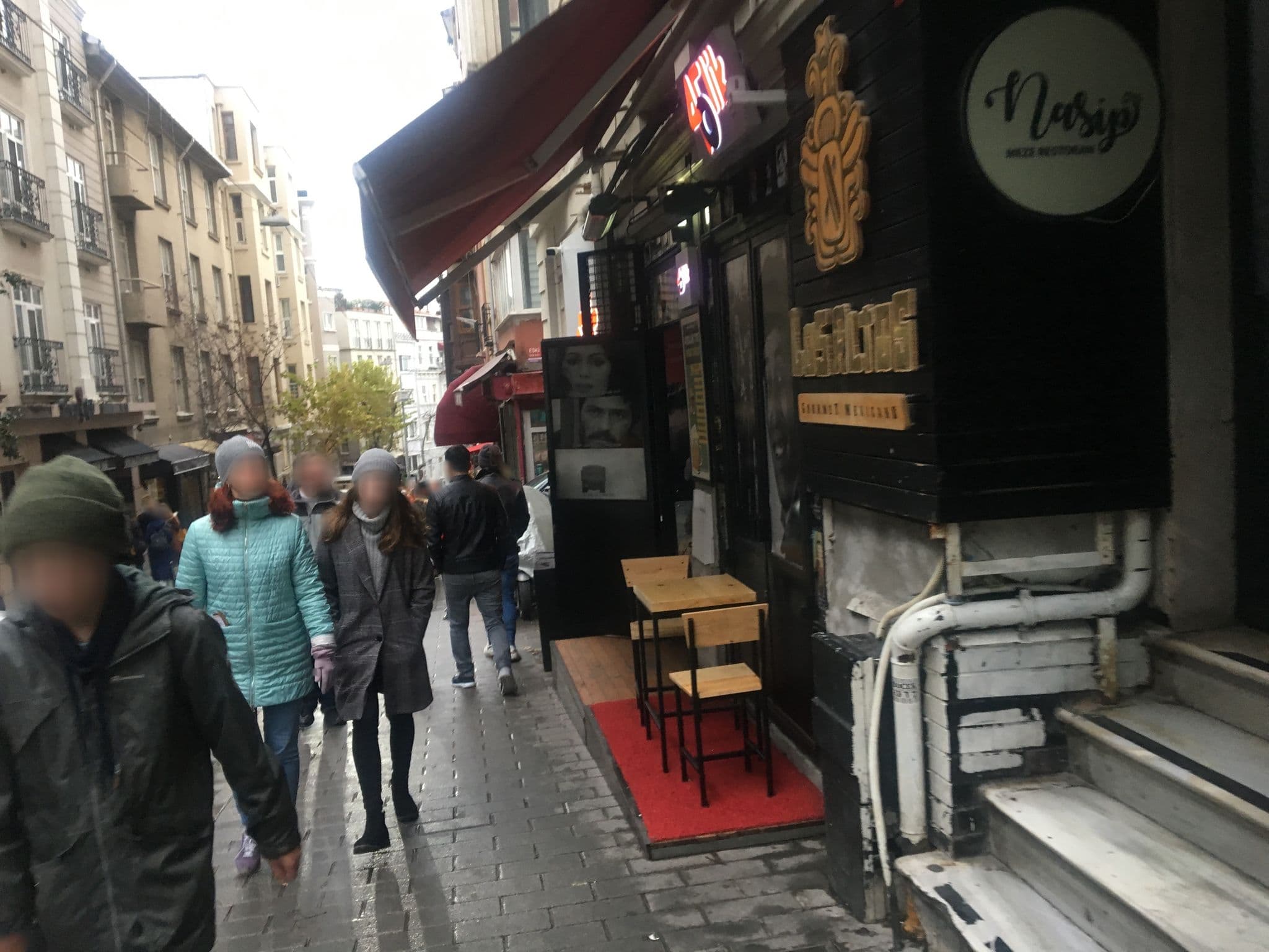 Street view near Taksim Premium Residence, Eminönü — © khrystyna (CC BY-SA · Mapillary)