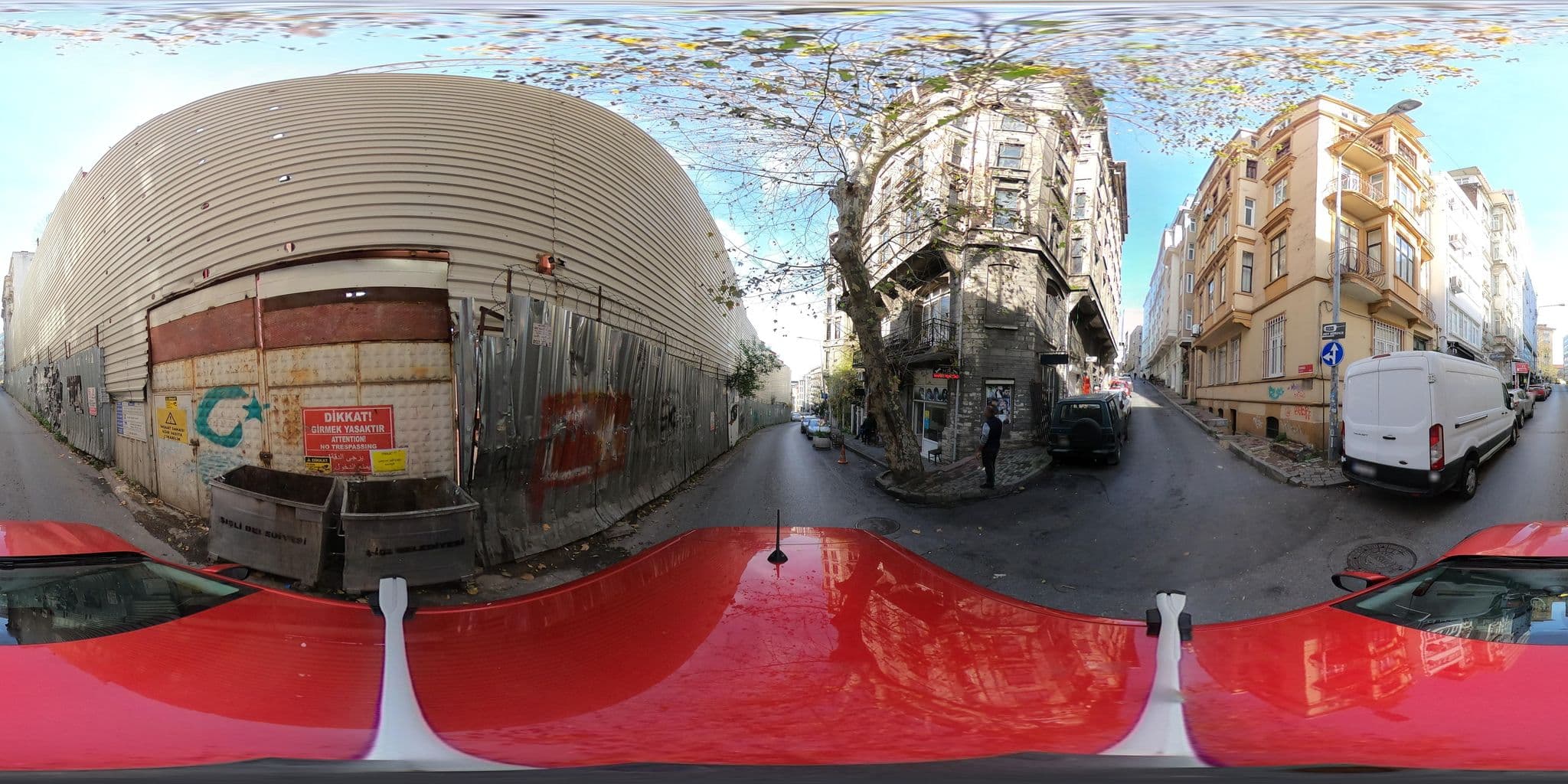 Street view near DoubleTree by Hilton, Şişli — © ademturkmen (CC BY-SA · Mapillary)