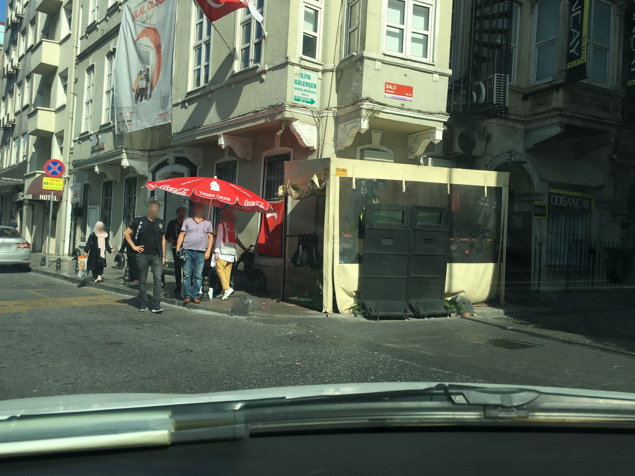 Street view near Arcadia Suit Taksim, Eminönü — © myusufuyan (CC BY-SA · Mapillary)