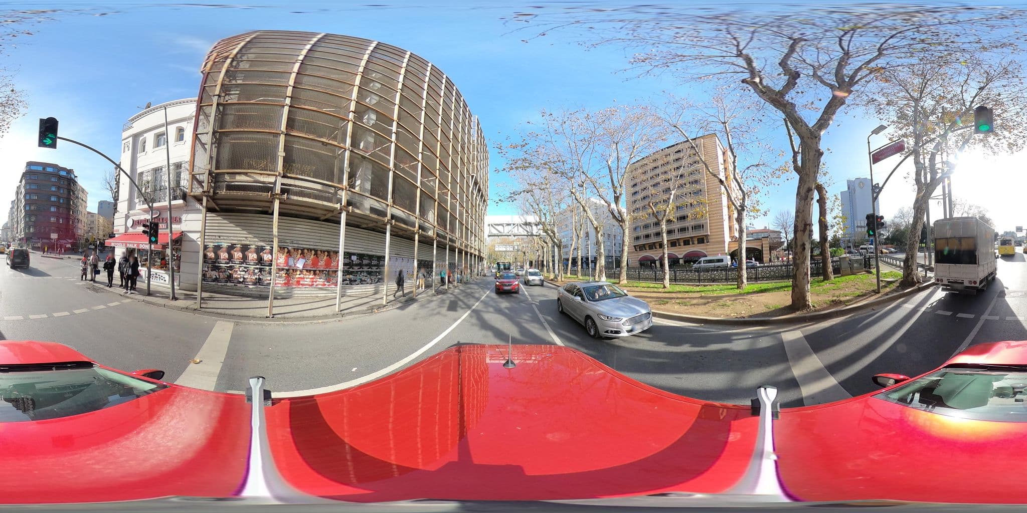 Street view near Holiday Inn Express, Şişli — © ademturkmen (CC BY-SA · Mapillary)