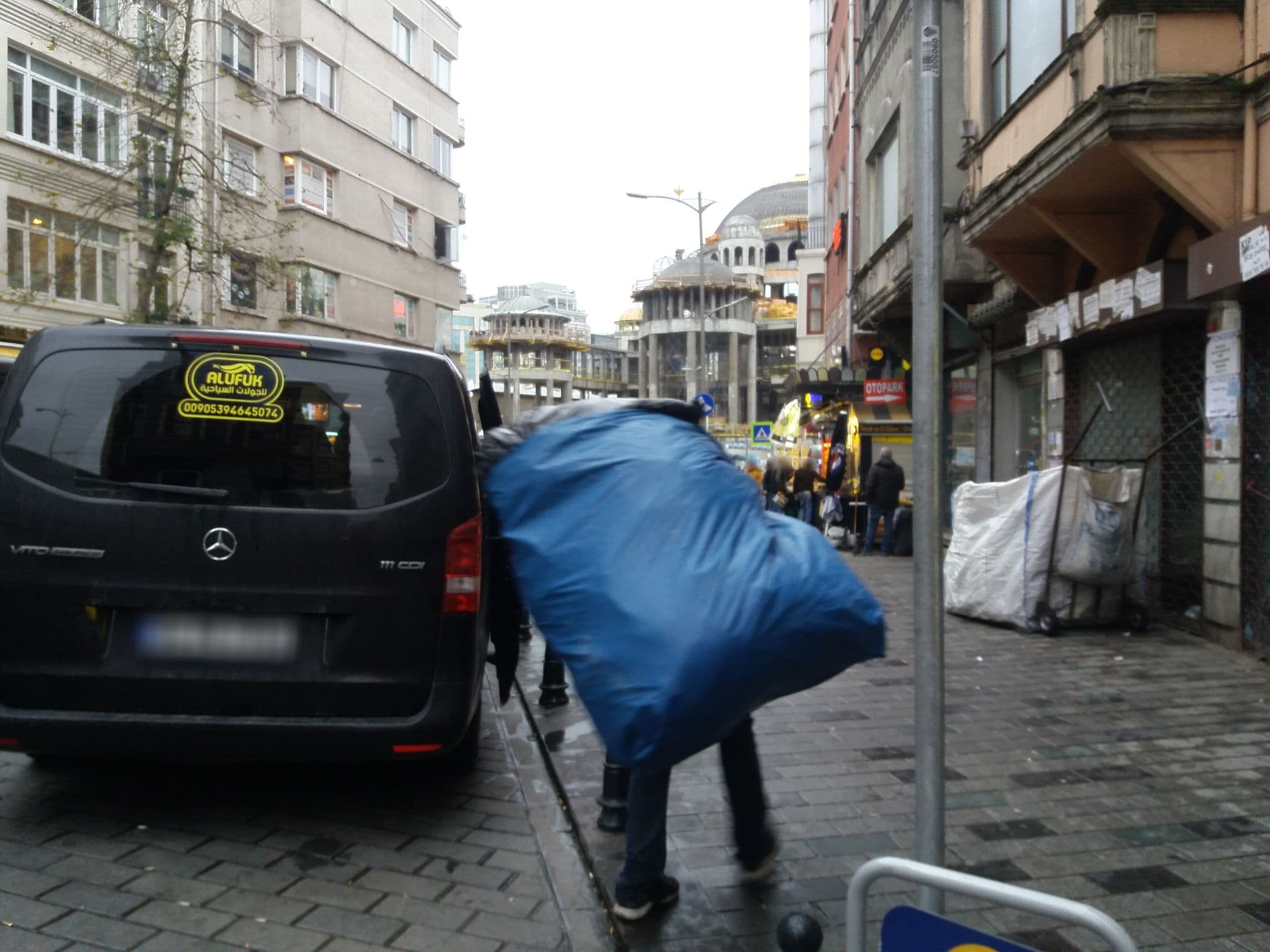 Street view near Budak Residence, Şişli — © asturksever (CC BY-SA · Mapillary)
