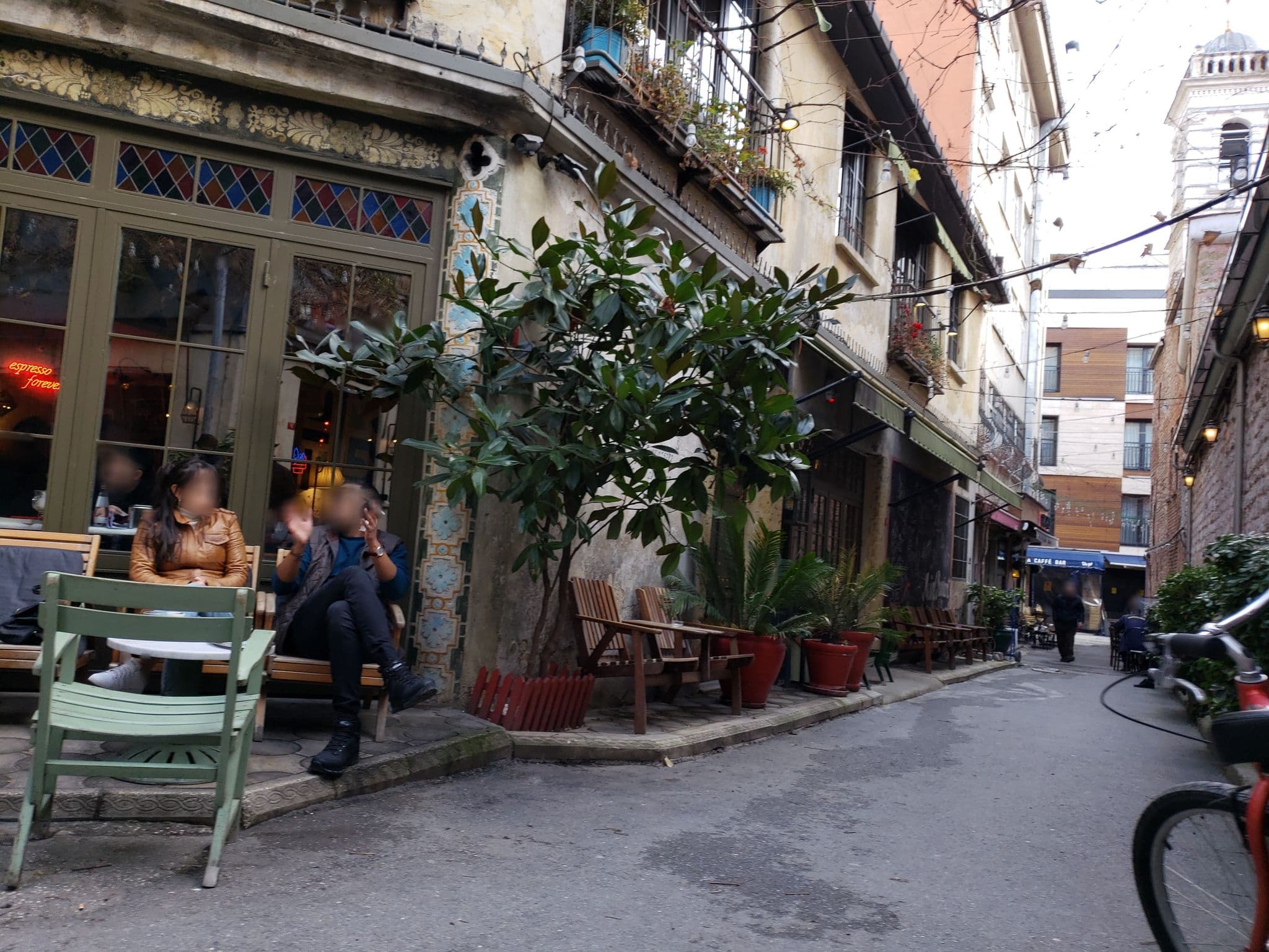 Street view near Zeno Hotel, Eminönü — © mapfool (CC BY-SA · Mapillary)