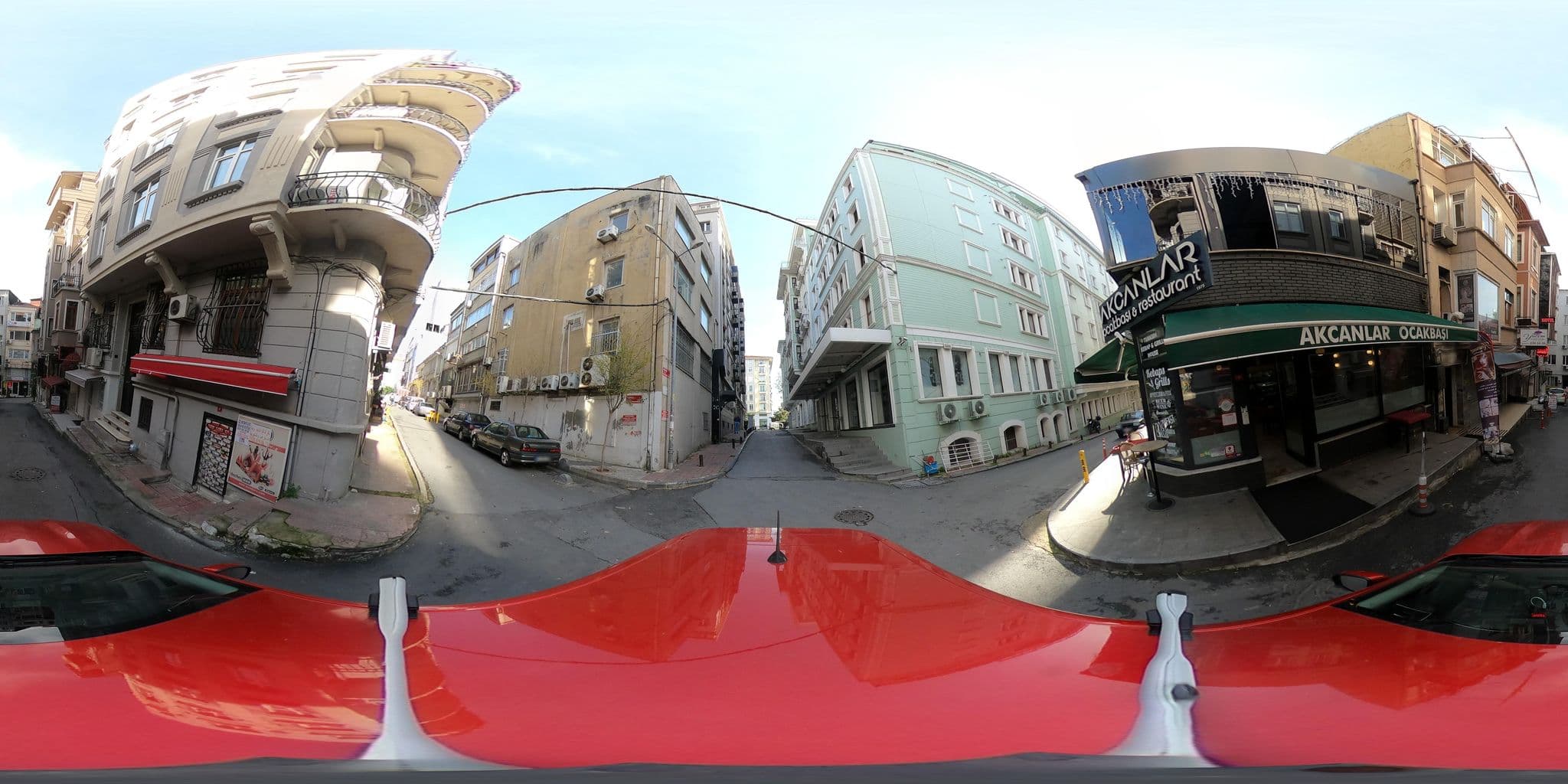 Street view near Harbiye Suits 1, Şişli — © ademturkmen (CC BY-SA · Mapillary)