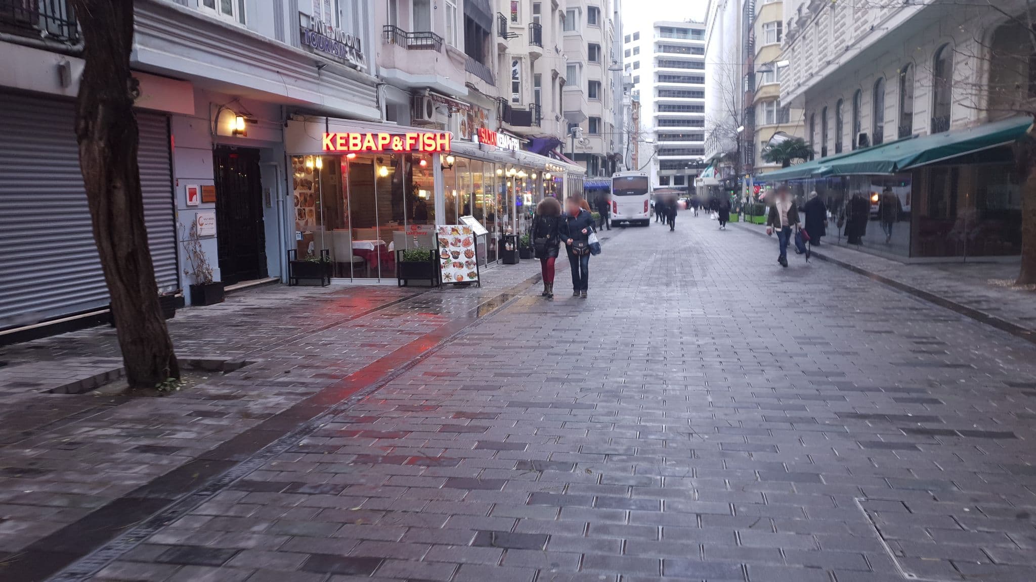 Street view near Eva House Taksim, Şişli — © nkirkowa (CC BY-SA · Mapillary)