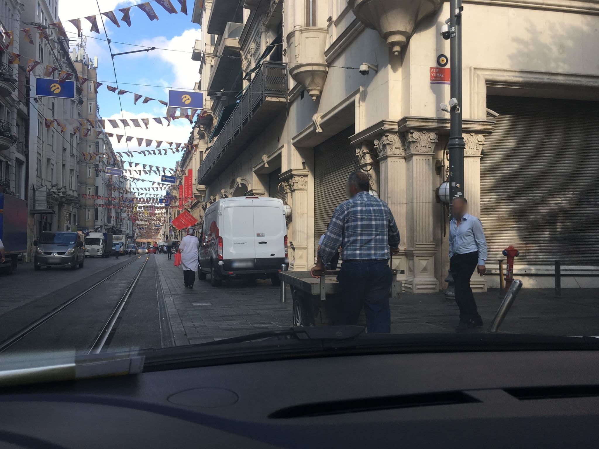 Street view near taksim palace istanbul hotel, Eminönü — © myusufuyan (CC BY-SA · Mapillary)