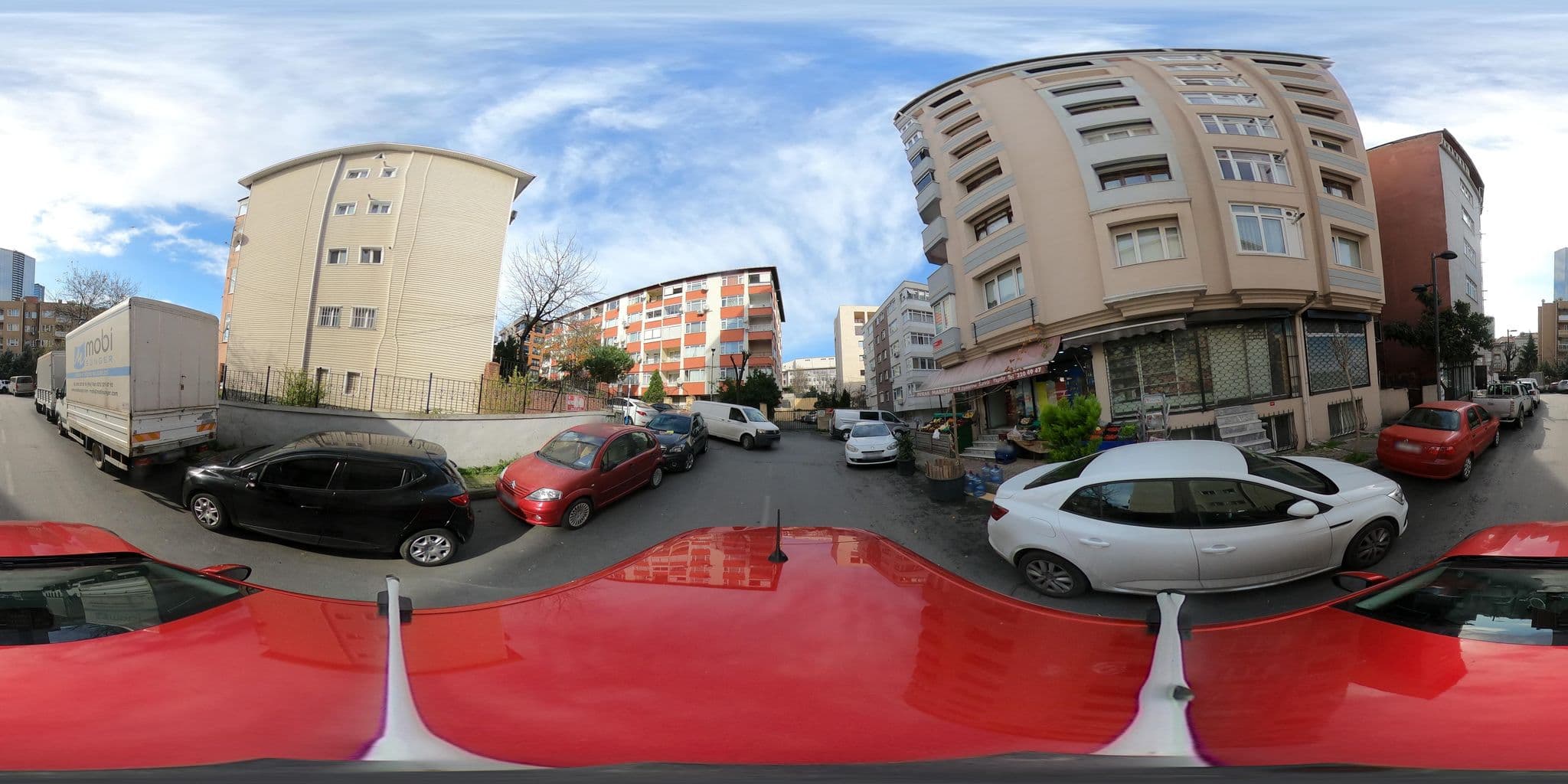 Street view near Şişli Cevahir Hotel, Şişli — © ademturkmen (CC BY-SA · Mapillary)