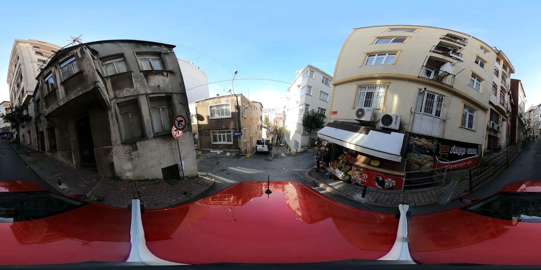 Street view near Taksim Elite Residence, Şişli — © ademturkmen (CC BY-SA · Mapillary)