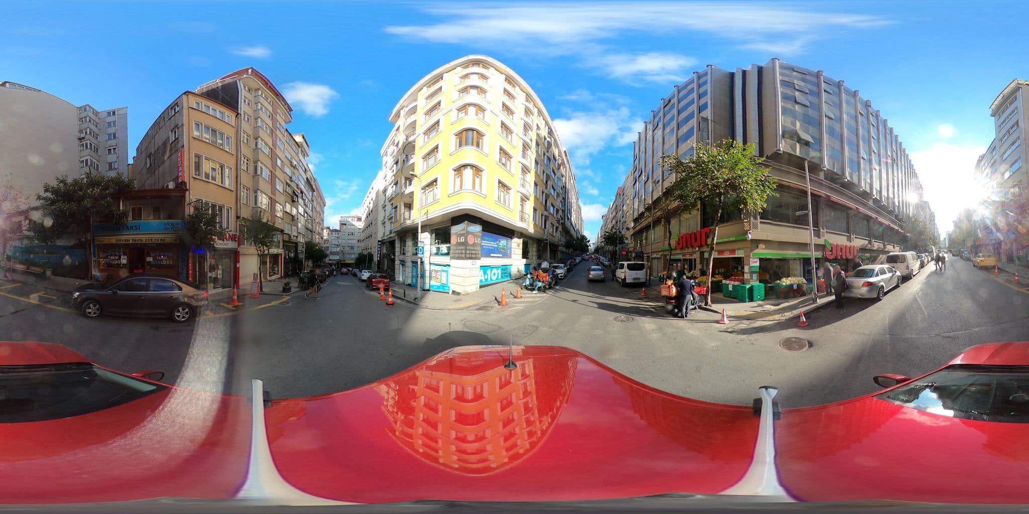 Street view near Mercury Otel Bomonti, Şişli — © yturkmenoglu (CC BY-SA · Mapillary)