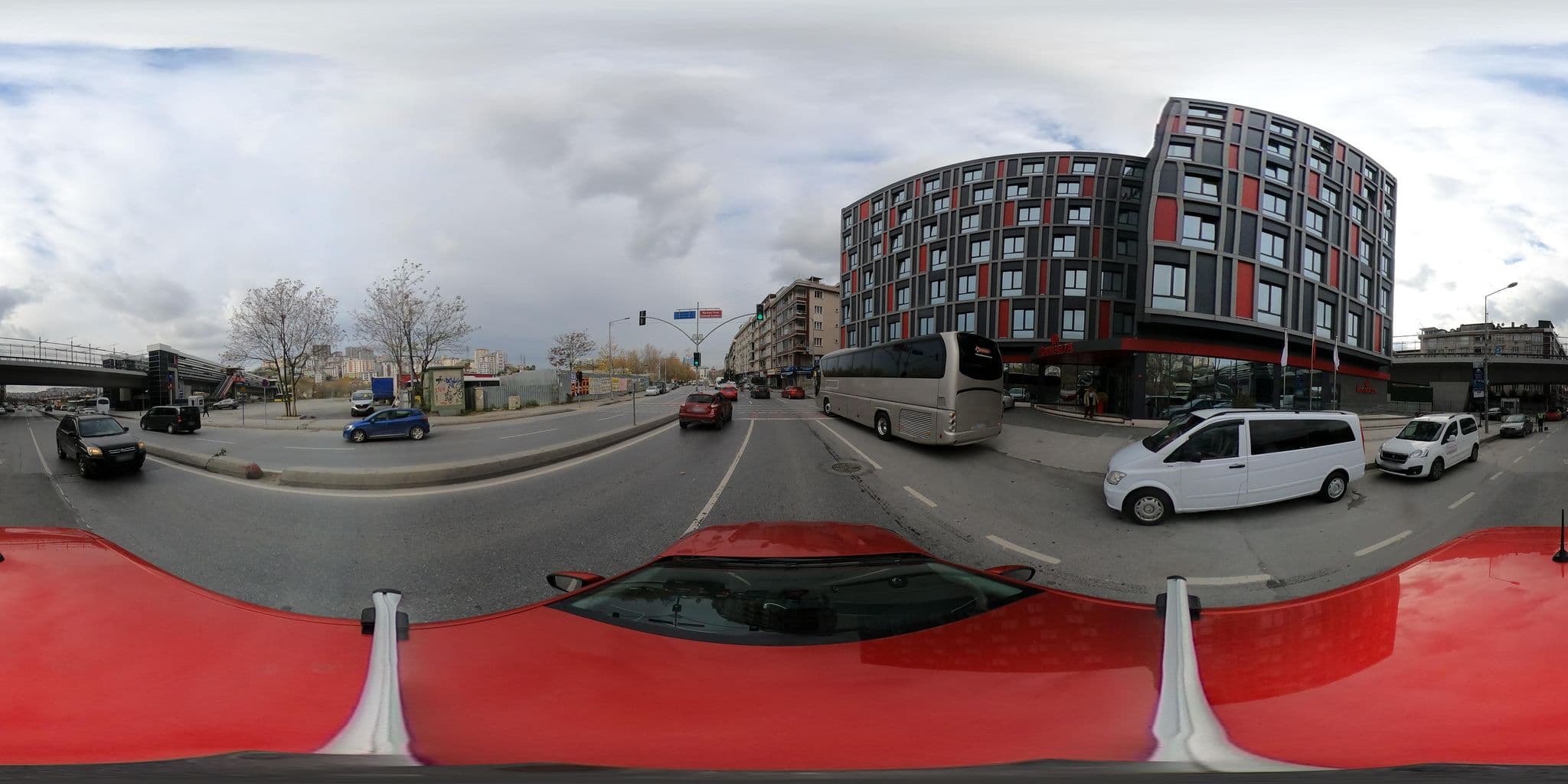 Street view near Ramada Hotels Alibeyköy, Şişli — © ademturkmen (CC BY-SA · Mapillary)