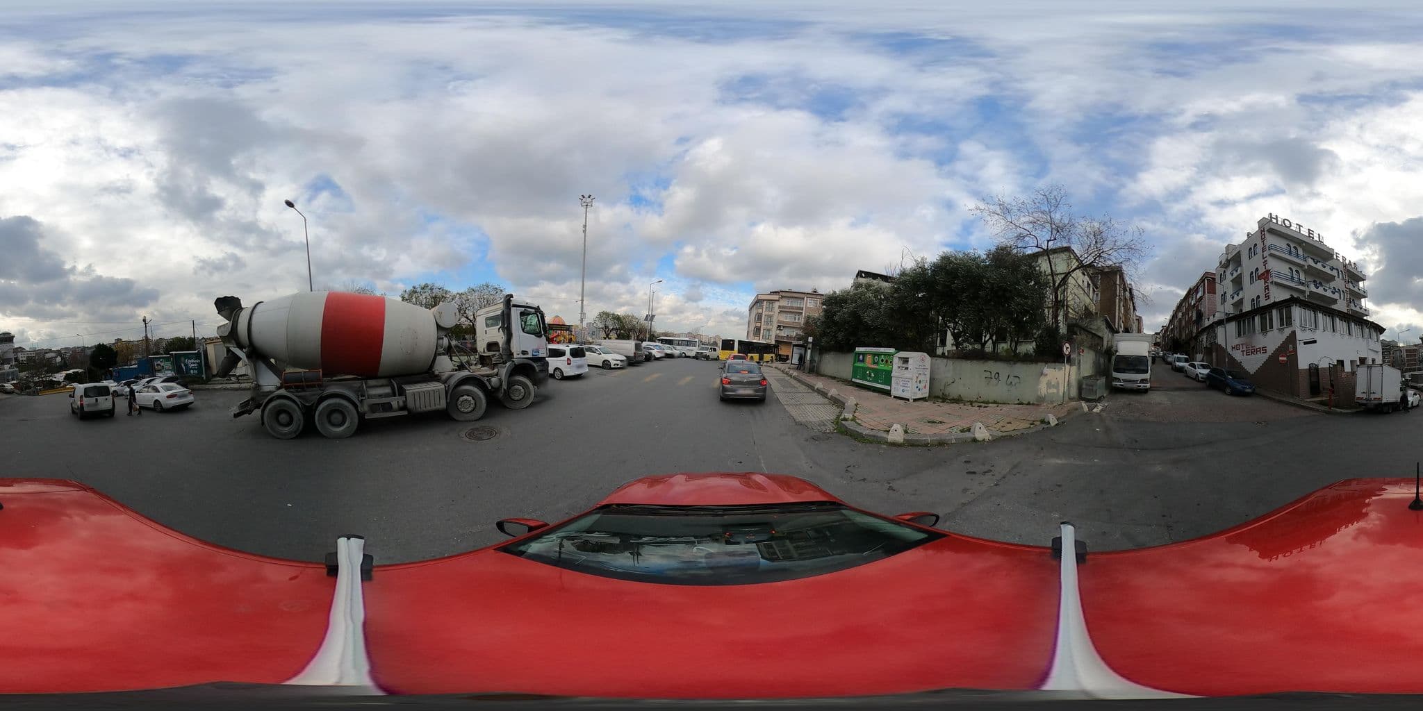 Street view near Teras Otel, Şişli — © ademturkmen (CC BY-SA · Mapillary)