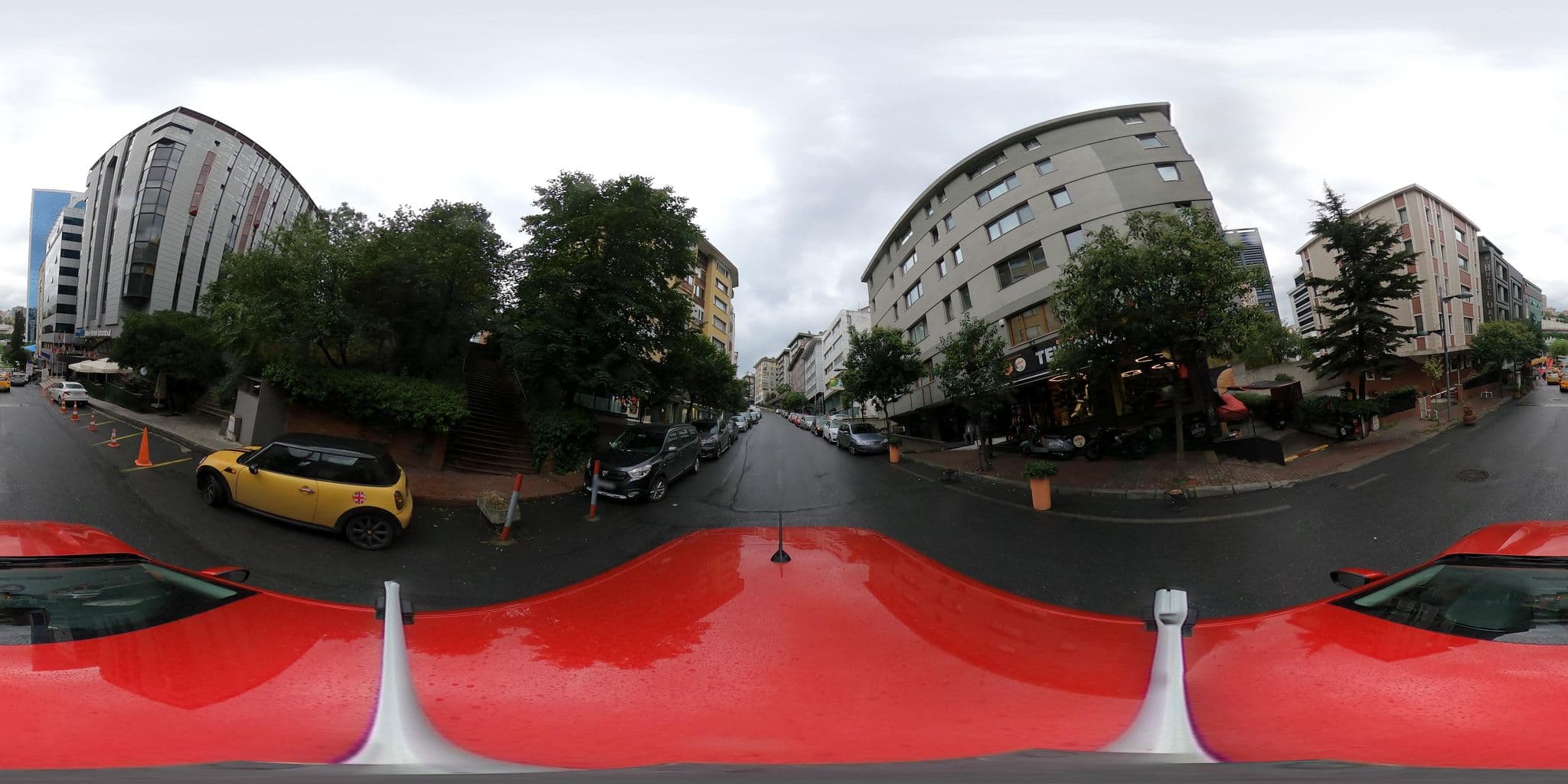 Street view near The Room Hotel, Şişli — © yturkmenoglu (CC BY-SA · Mapillary)