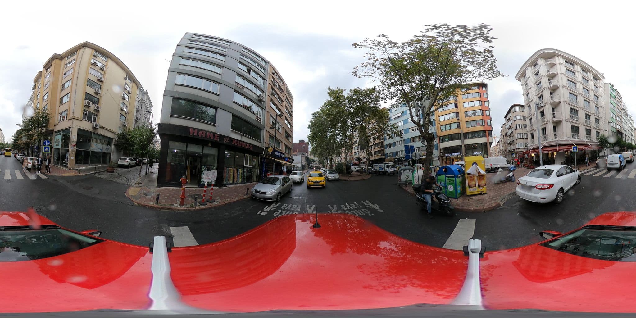 Street view near Hotel Le Mirage, Şişli — © yturkmenoglu (CC BY-SA · Mapillary)