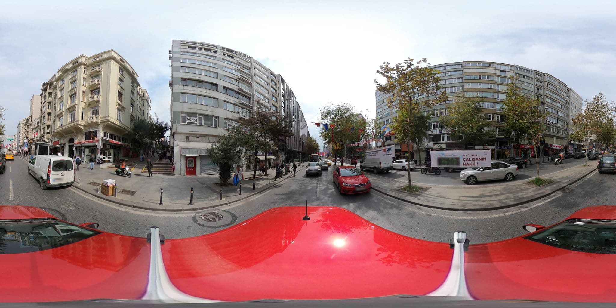 Street view near Home Aparts Şişli, Şişli — © ademturkmen (CC BY-SA · Mapillary)