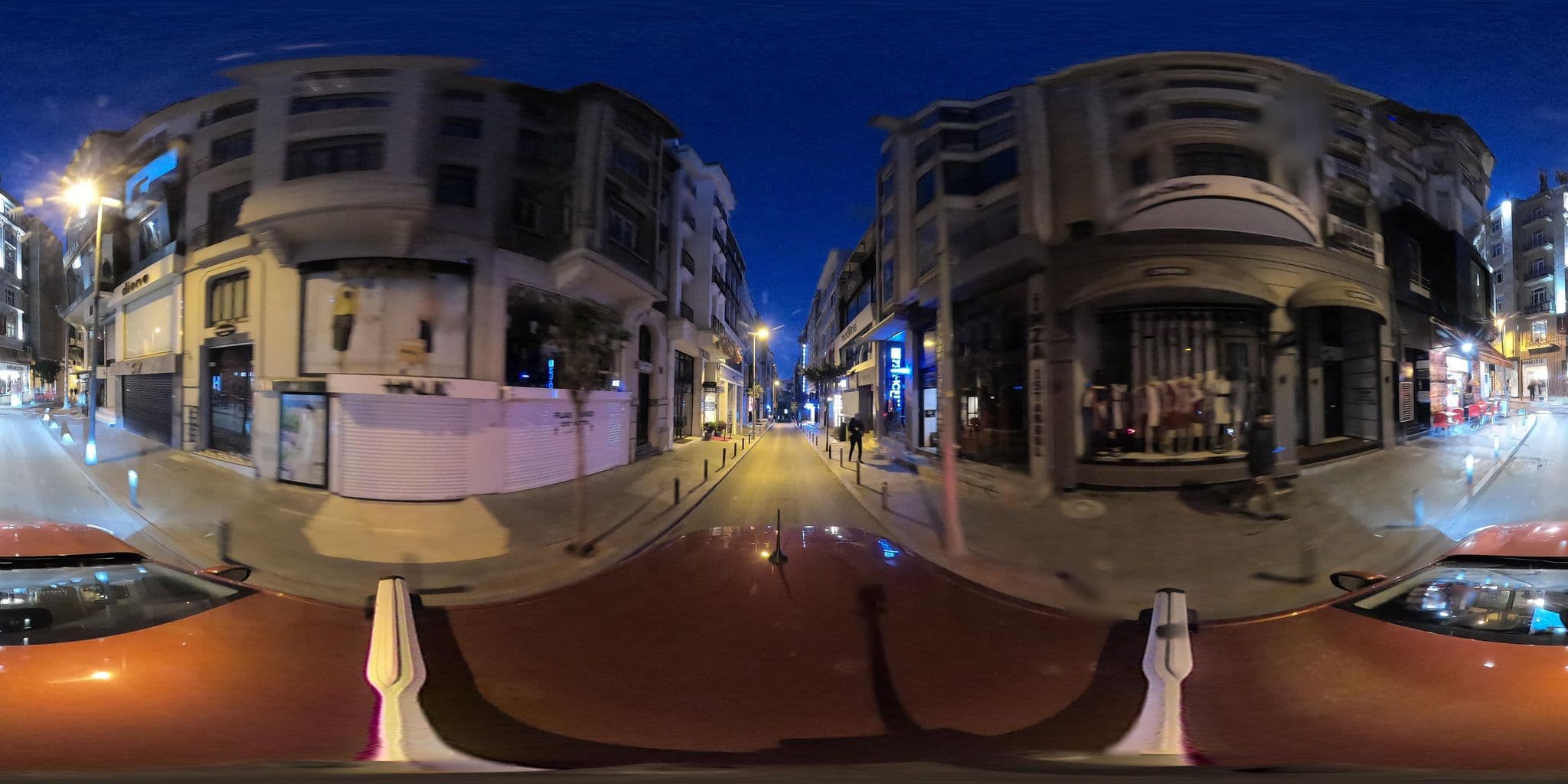 Street view near Fatih Hotel Corner, Şişli — © ademturkmen (CC BY-SA · Mapillary)