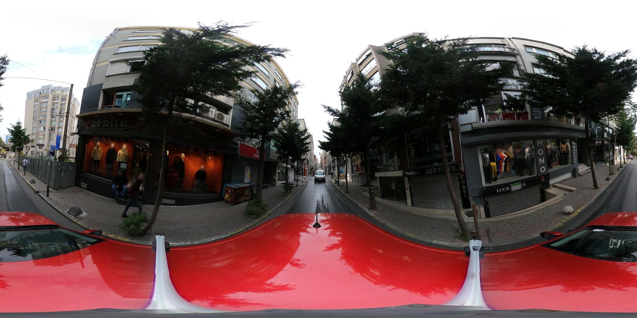 Street view near Şışlı Palace Ötel, Şişli — © ademturkmen (CC BY-SA · Mapillary)