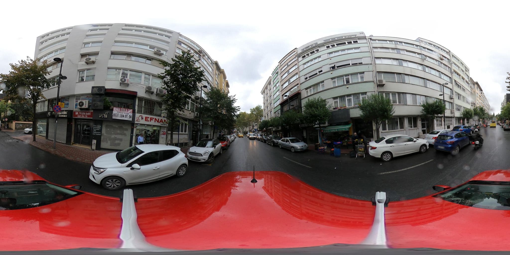 Street view near The Roomy Hotel, Şişli — © yturkmenoglu (CC BY-SA · Mapillary)