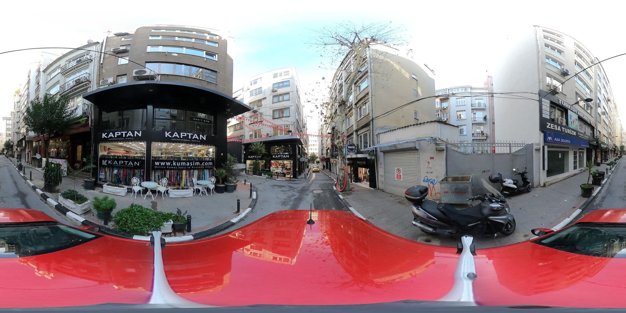 Street view near The Rooms Otel, Şişli — © ademturkmen (CC BY-SA · Mapillary)