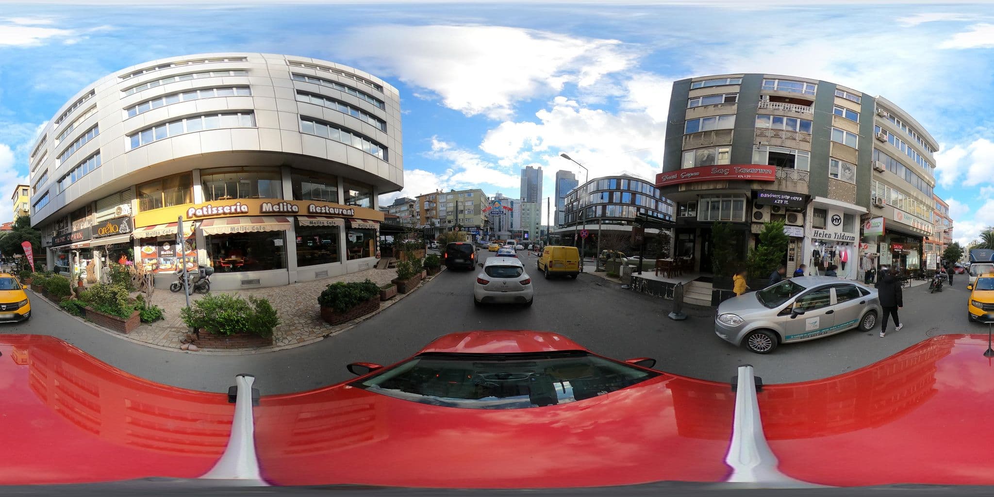 Street view near M Hotel, Şişli — © ademturkmen (CC BY-SA · Mapillary)