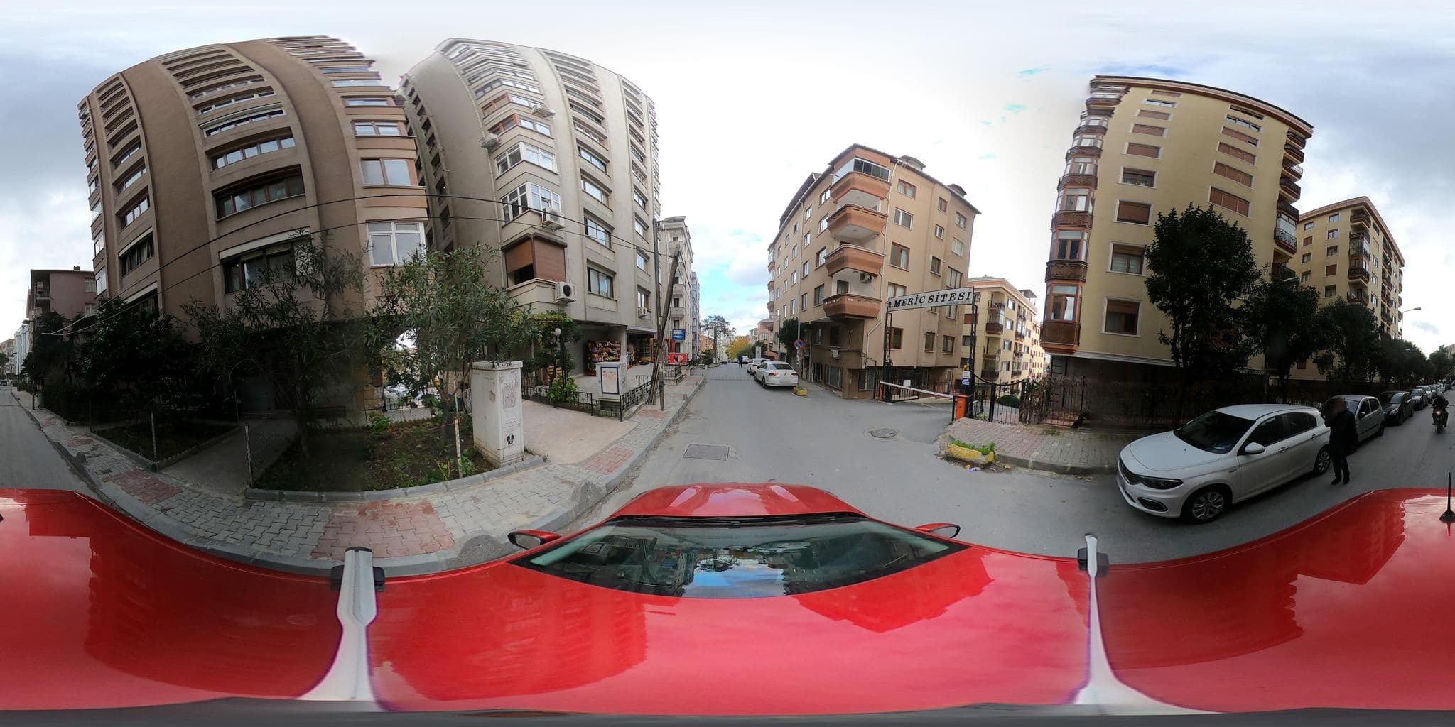 Street view near galata flats, Şişli — © ademturkmen (CC BY-SA · Mapillary)