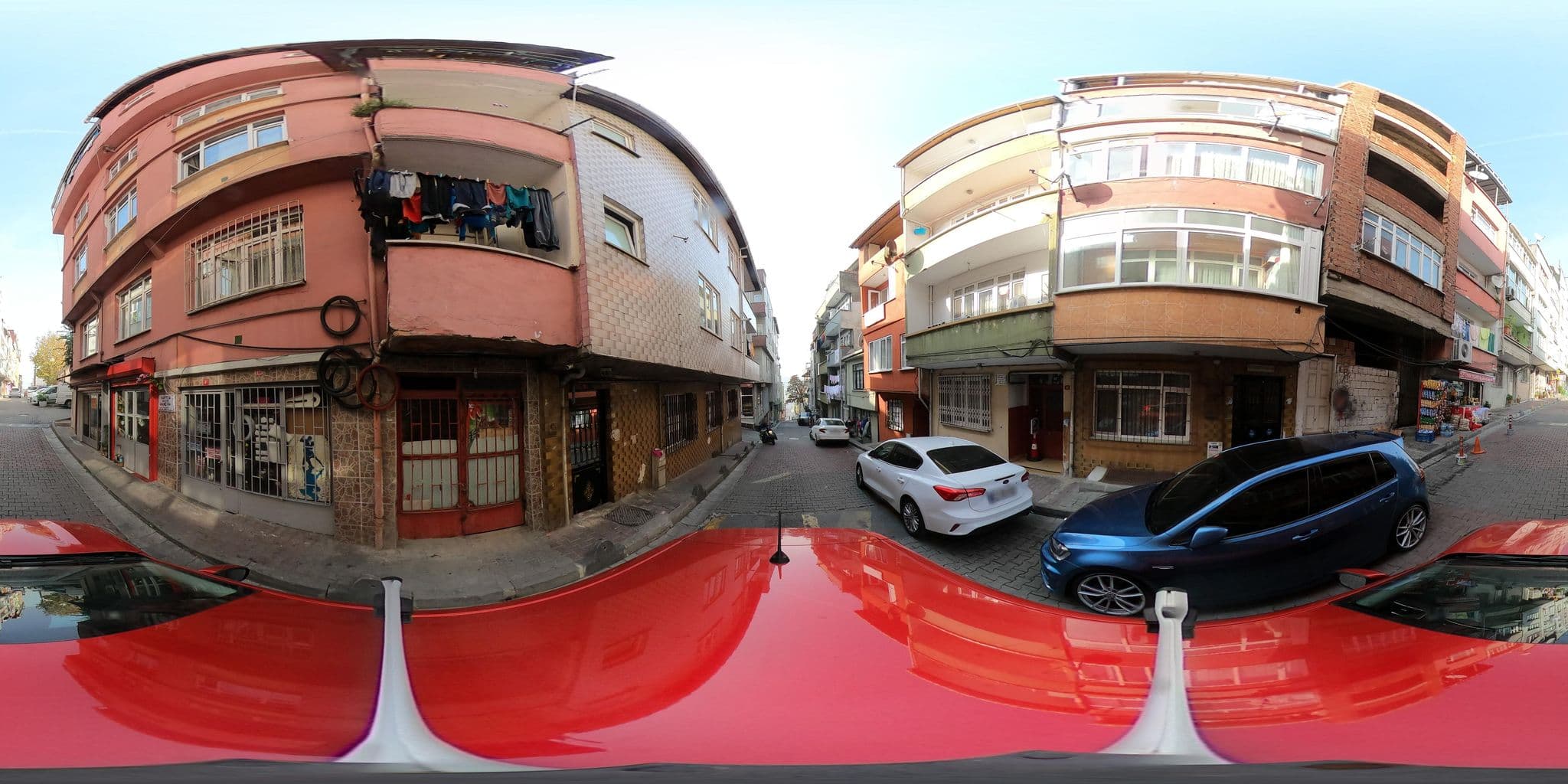 Street view near Taxim Town Hotels - Gümüşsuyu, Levent — © ademturkmen (CC BY-SA · Mapillary)