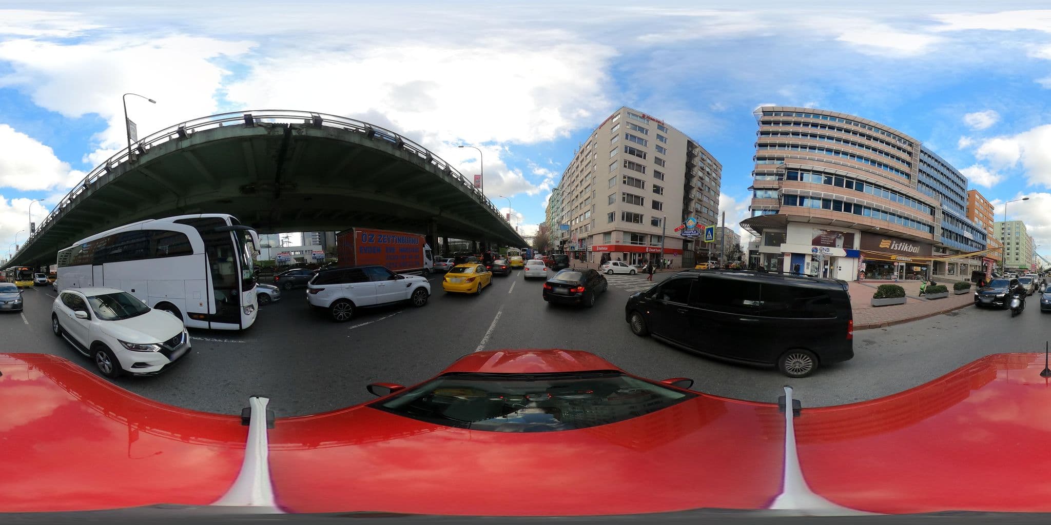Street view near T.C Ziraat Bankası Misafirhanesi, Şişli — © ademturkmen (CC BY-SA · Mapillary)