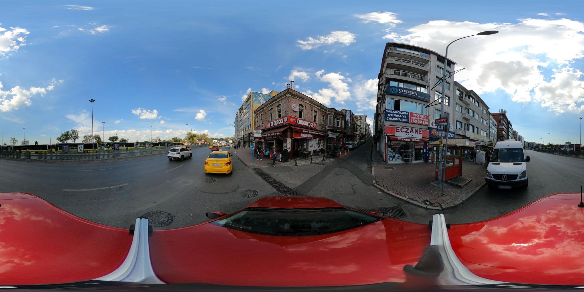 Street view near İskele Boutique Hotel, Salacak — © ademturkmen (CC BY-SA · Mapillary)