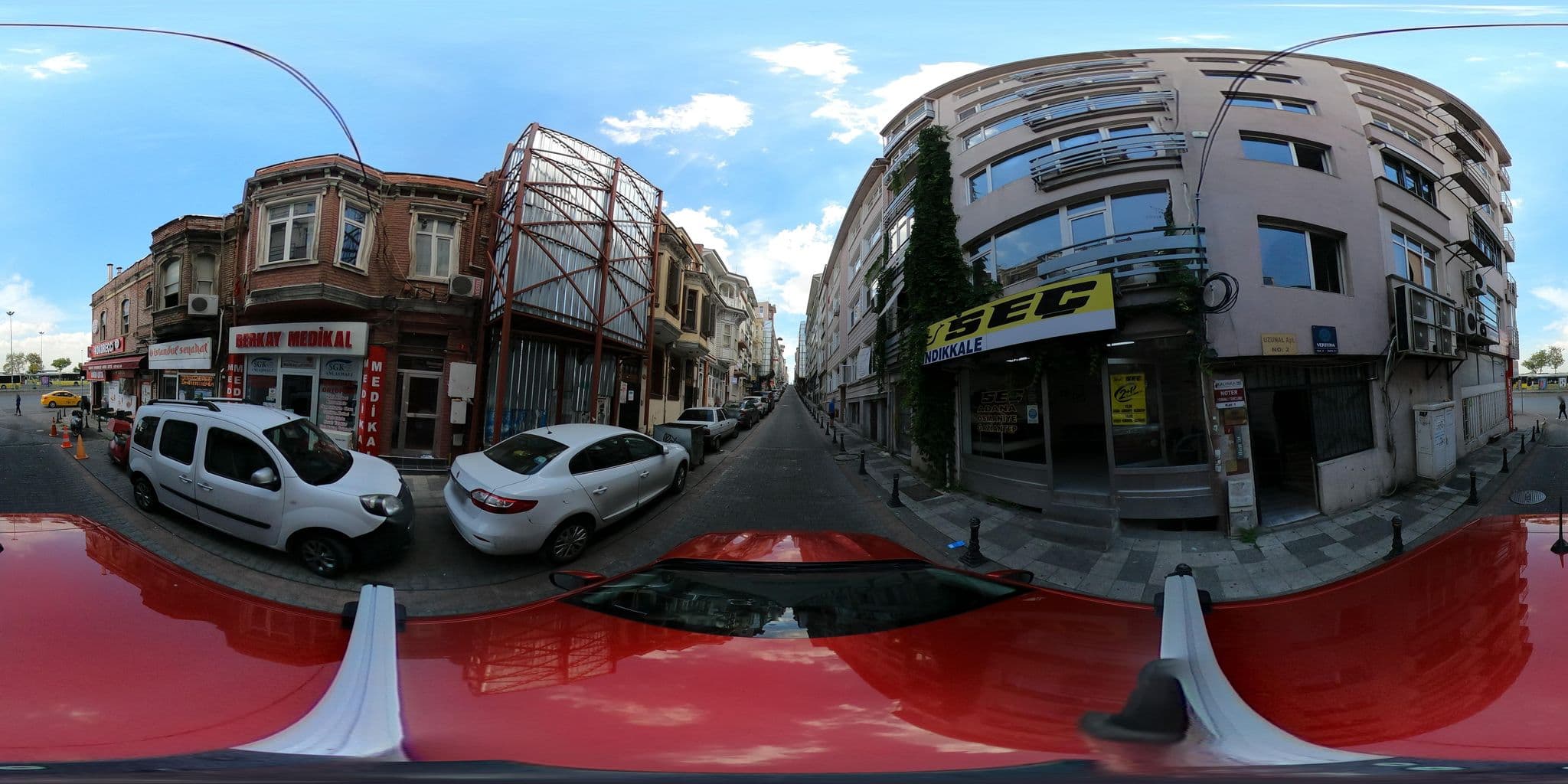 Street view near Pi-Art Butik Otel, Salacak — © ademturkmen (CC BY-SA · Mapillary)