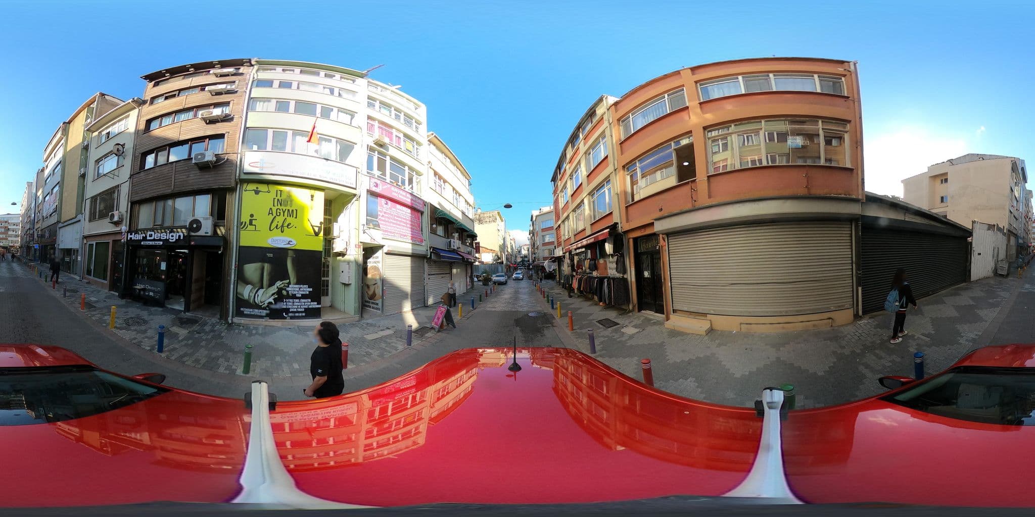 Street view near Baris hotel :), Salacak — © ademturkmen (CC BY-SA · Mapillary)