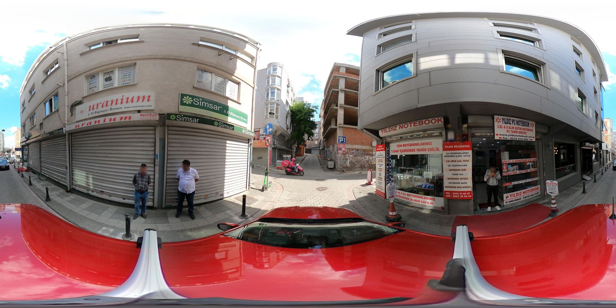 Street view near Dila Hotel, Salacak — © ademturkmen (CC BY-SA · Mapillary)