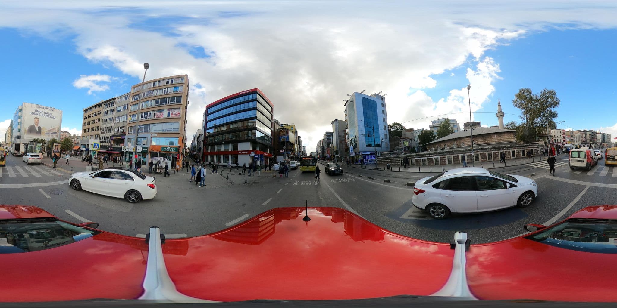 Street view near Arya Hotel, Salacak — © ademturkmen (CC BY-SA · Mapillary)