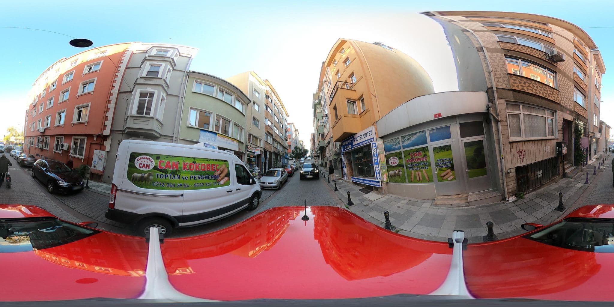 Street view near Kadıköy port hotel, Salacak — © ademturkmen (CC BY-SA · Mapillary)