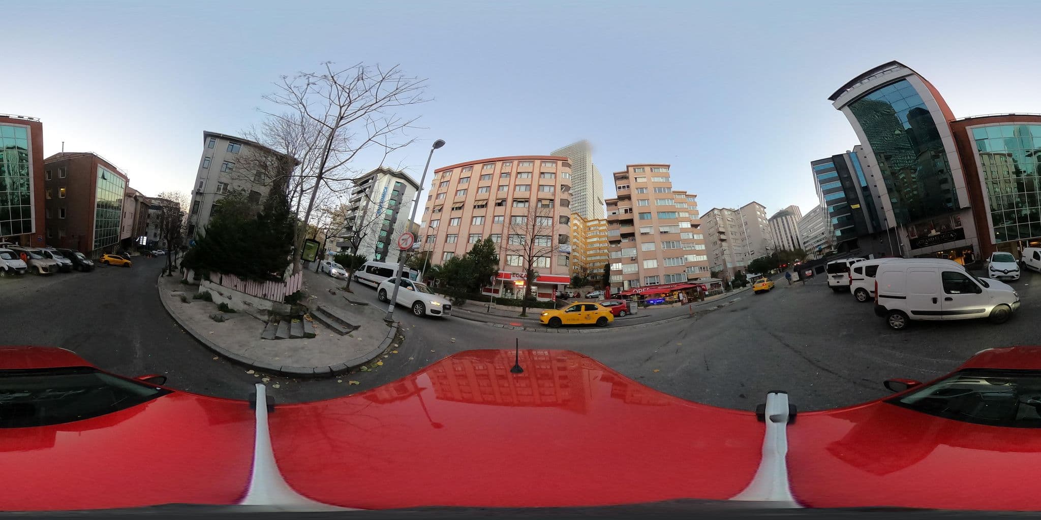 Street view near Grand Elmira Suites, Şişli — © ademturkmen (CC BY-SA · Mapillary)