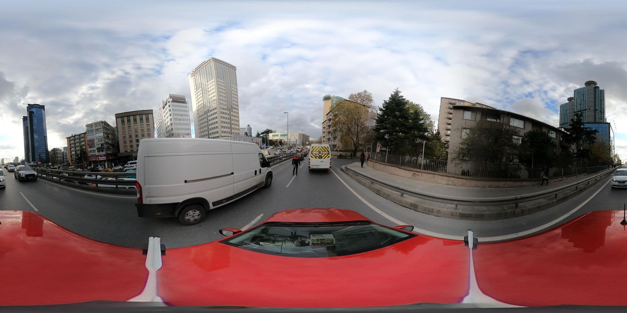 Street view near Avantgarde Hotel Kahvaltı, Levent — © ademturkmen (CC BY-SA · Mapillary)