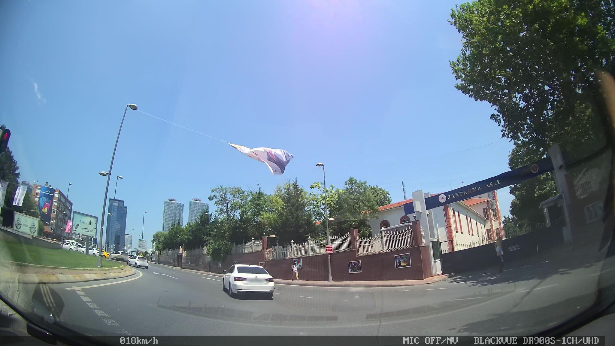 Street view near The Plaza Hotel, Yıldız — © asturksever (CC BY-SA · Mapillary)