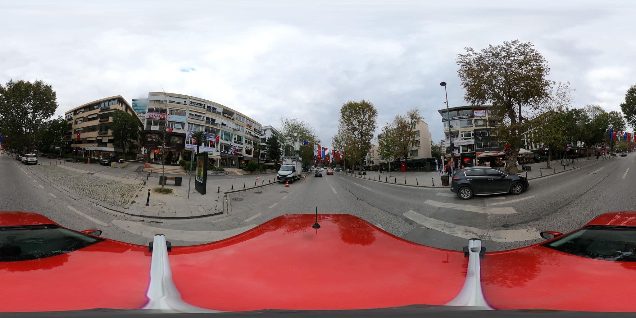Street view near Ferman Sultan Hotel, Ataşehir — © ademturkmen (CC BY-SA · Mapillary)