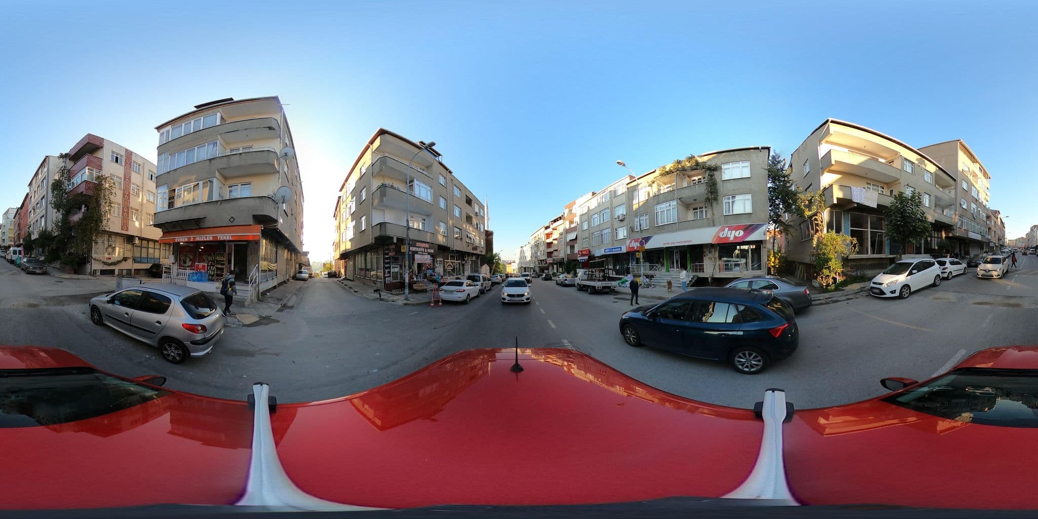 Street view near Cyprus Cratos Hotel, Ataşehir — © ademturkmen (CC BY-SA · Mapillary)