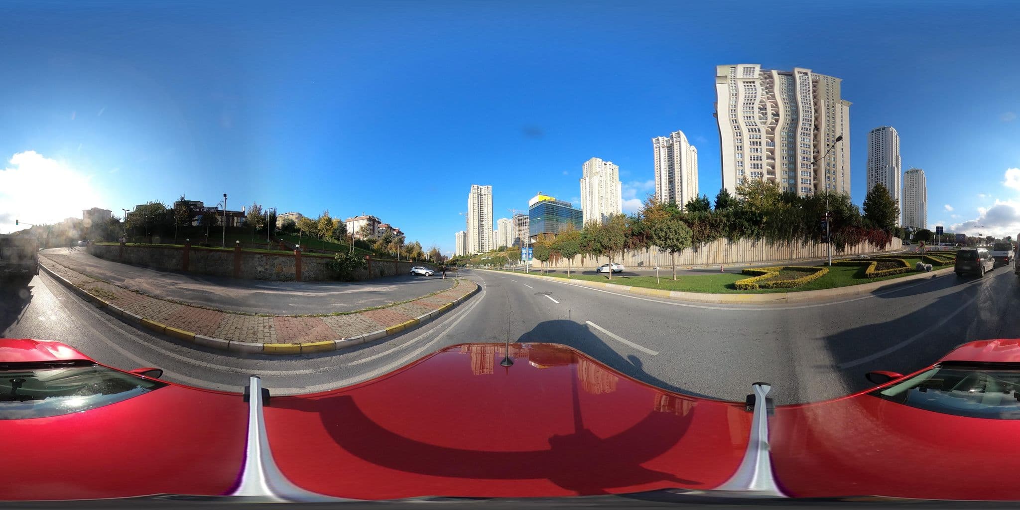 Street view near Çeşme Otel, Ataşehir — © ademturkmen (CC BY-SA · Mapillary)