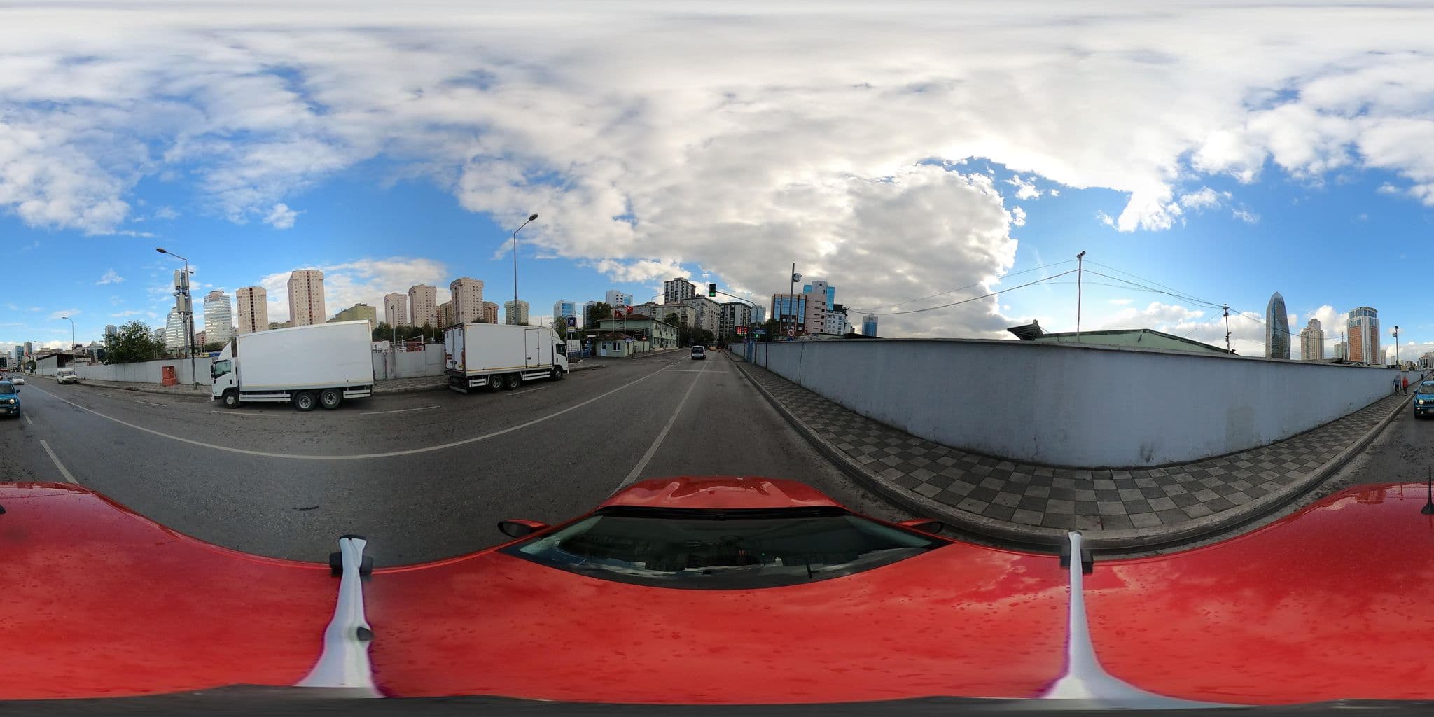 Street view near Marriot Hotel, Ataşehir — © ademturkmen (CC BY-SA · Mapillary)
