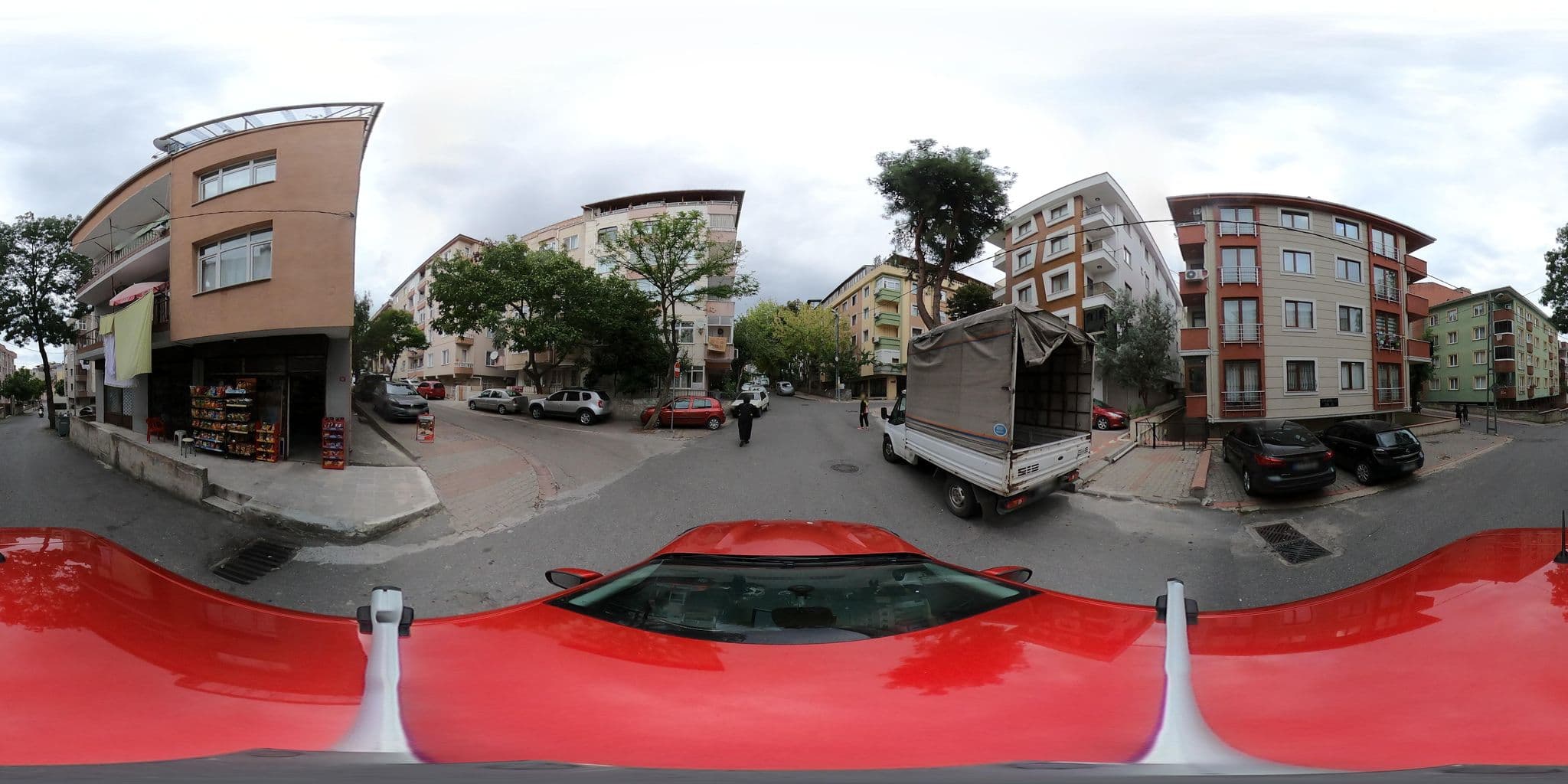 Street view near Istanbul Sitesi, Umraniye — © ademturkmen (CC BY-SA · Mapillary)