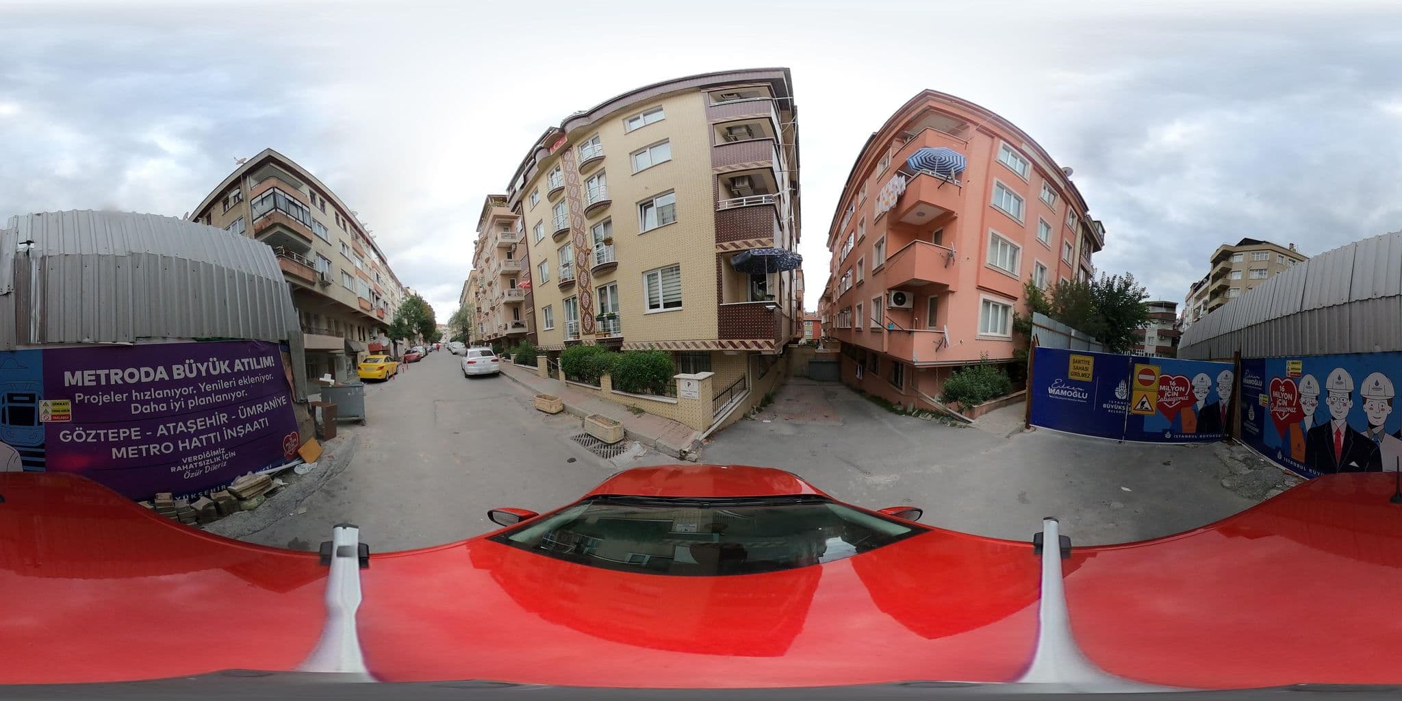 Street view near Exxen, Umraniye — © ademturkmen (CC BY-SA · Mapillary)