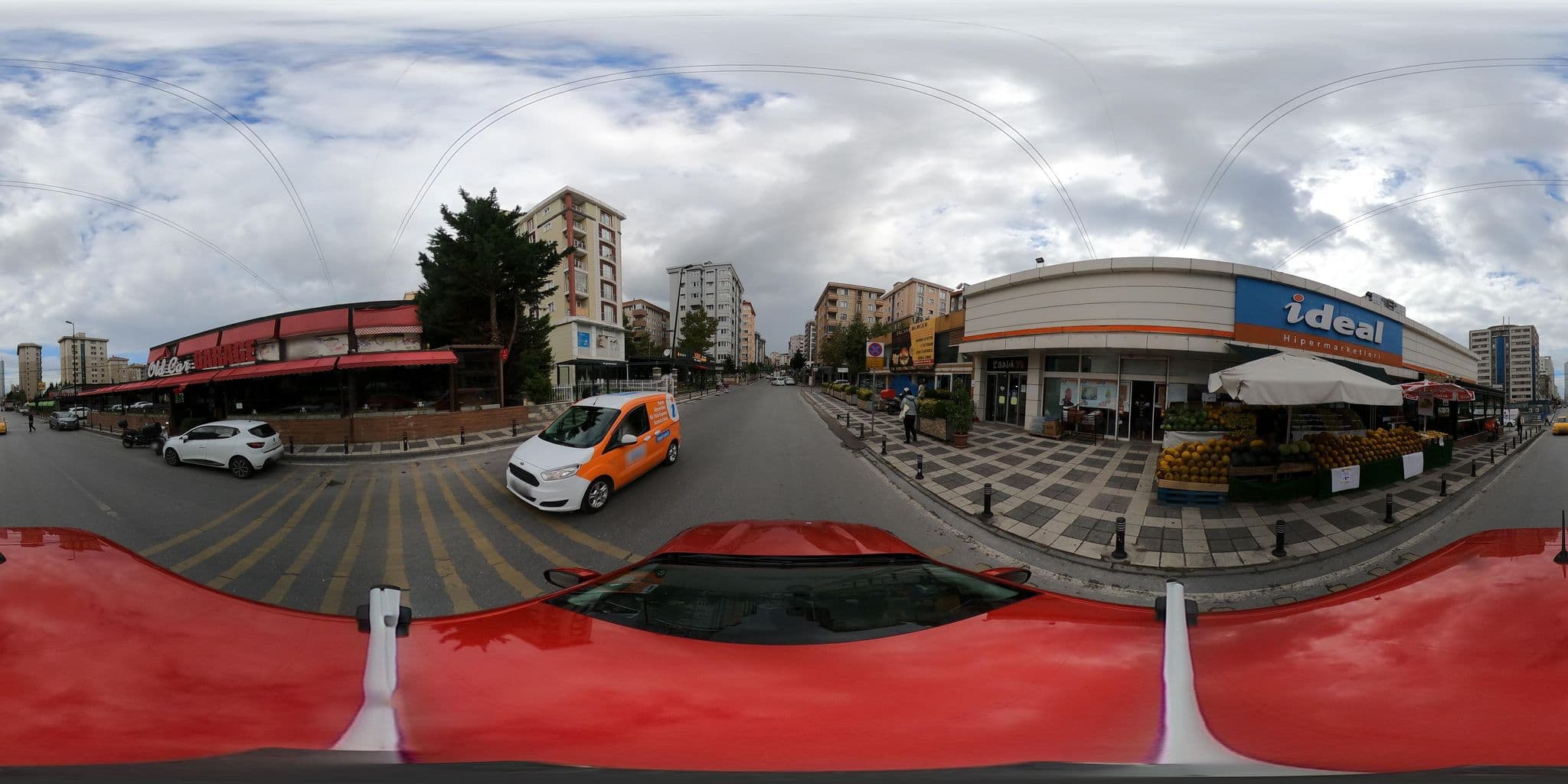 Street view near Taksim Park Hotel, Umraniye — © ademturkmen (CC BY-SA · Mapillary)