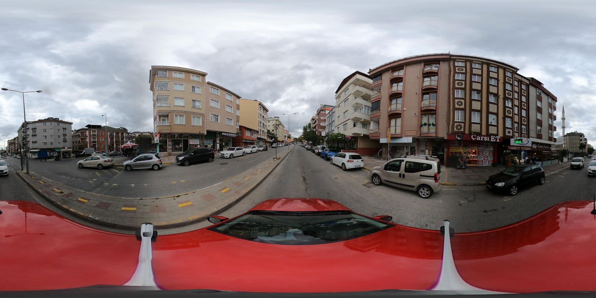 Street view near Vois Hotel, Umraniye — © ademturkmen (CC BY-SA · Mapillary)