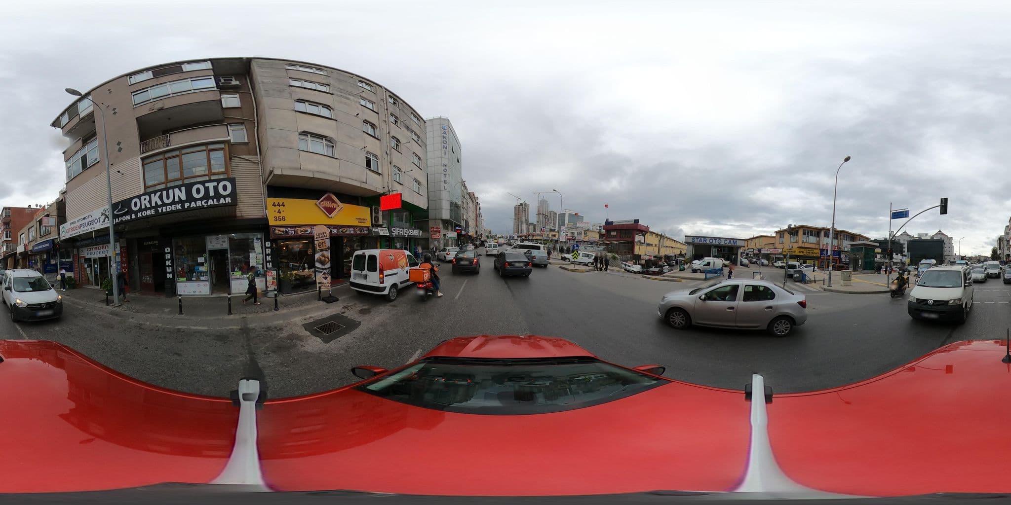 Street view near ardina hotel, Umraniye — © ademturkmen (CC BY-SA · Mapillary)