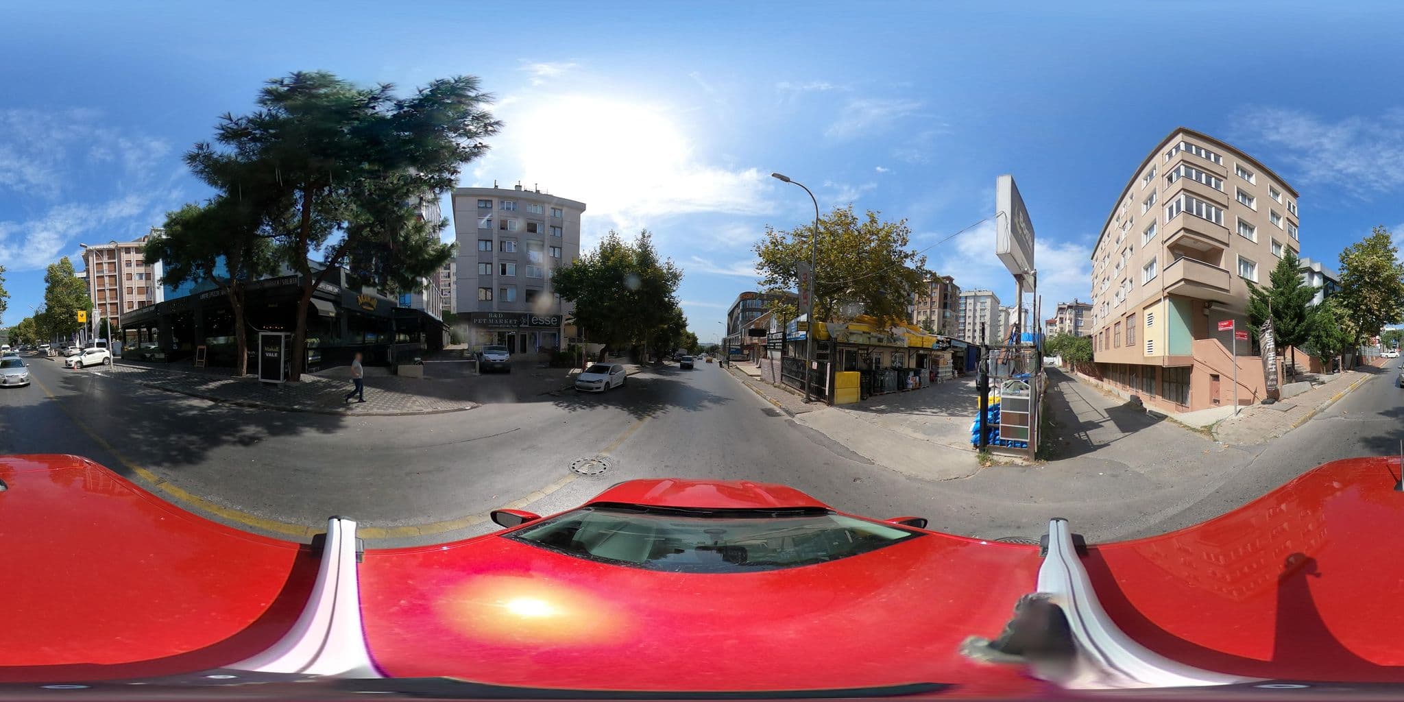 Street view near Rhisos Hotel, Maltepe — © ademturkmen (CC BY-SA · Mapillary)