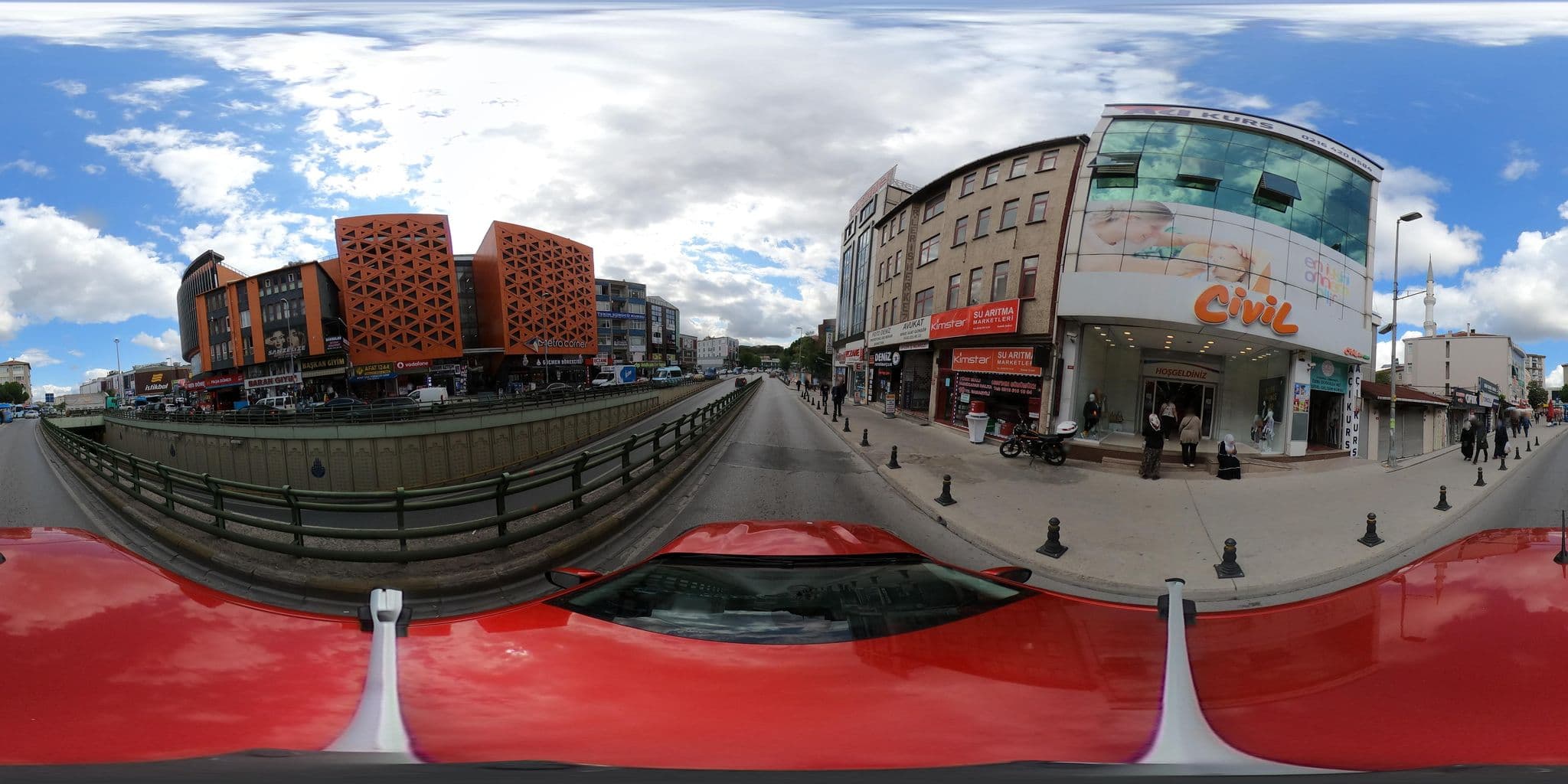 Street view near Ner Turizm, Umraniye — © ademturkmen (CC BY-SA · Mapillary)