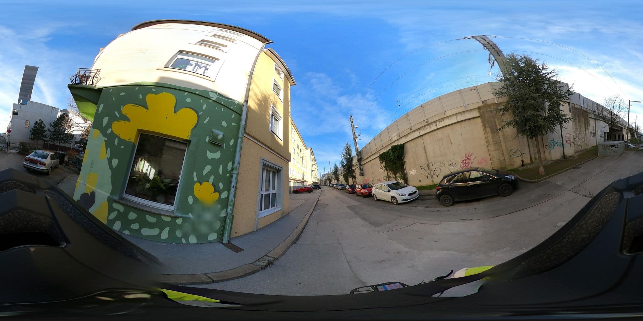 Street view near The Keep Eco Residence, Salzburg — © OidaHeast (CC BY-SA · Mapillary)